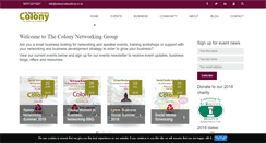 Desktop Screenshot of colonynetworking.co.uk